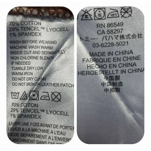 Tommy Bahama Big & Tall Men’s W44 L32 Sand Drifter Authentic Blue Denim Jeans - Picture 6 of 9